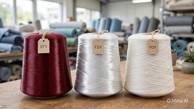 Phân biệt sợi Polyester DTY, FDY và POY: nên chọn loại nào?